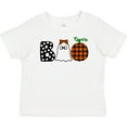 thumbnail image 3 of Inktastic Boo Halloween Ghost and Plaid Pumpkin Boys or Girls Baby T-Shirt, 3 of 5