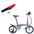 thumbnail image 2 of Guardabarros de bicicleta DYNWAVEMX Guardabarros de instalación rojo, 2 of 8