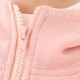 thumbnail image 5 of Likimi Toddler Girls Hoodies With Pocket Zipper Solid Color Hooded Sweatshirt For Girls Long Sleeve Loose Fit Fashion Pullover Size 13-14 Years, 5 of 6