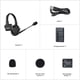 thumbnail image 2 of Auriculares SYNCO Xtalk X2 Sistema de Auriculares de intercomunicación inalámbricos para 2 personas 2.4G con Micrófono batería incorporada Transmisión de 350M, 2 of 8