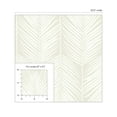 thumbnail image 7 of Seabrook Designs Sea Salt Palm Silhouette Prepasted Wallpaper, 7 of 7
