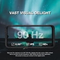 thumbnail image 4 of Cell Phone AGM H6 LITE 6.56'' 4GB RAM 128GB Android 13 4G, 4 of 5