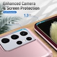 thumbnail image 4 of for Samsung Galaxy S21 Ultra Case, S21 Ultra Case with Screen Protector,[Military Grade Drop Tested] Heavy-Duty Tough Rugged Shockproof Protective Phone Case for Galaxy S21 Ultra 6.8 inch (Pink), 4 of 6