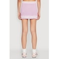 thumbnail image 4 of Womens Varsity Stripe Detail Mini Pleated Skirt, 4 of 4