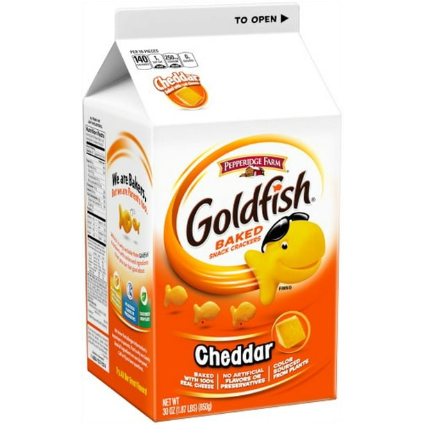 Pepperidge Farm Goldfish Cheddar Crackers Walmart Com Pepperidge Farm Goldfish Cheddar Crackers Walmart Com