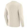 thumbnail image 3 of Men's J. Palmer Cream Philadelphia Eagles Four Down Long Sleeve T-Shirt, 3 of 5