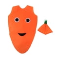 thumbnail image 2 of Disfraz de frutas y verduras para niño y niña, tela, sombrero, accesorios para fiesta A, 2 of 9
