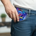 thumbnail image 6 of WIRESTER RFID Blocking Bifold Wallet for Men, Slim Leather Credit Card Holder with ID Window - Colorful Gaming Controller, 6 of 6