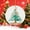 A, variant on 3.15in Acrylic Christmas Tree Ornament - Sea Glass Style, Coastal Beach Themed Decor for Christmas Tree & Holiday Displays