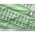 thumbnail image 3 of Soimoi Modal Satin Fabric Damask & Paisley Ethnic Printed Fabric 1 Yard 42 Inch Wide, 3 of 3