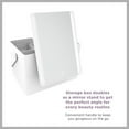 thumbnail image 3 of Conair LED Lighted Makeup Mirror with Storage, 1X Magnification, Hidden Storage Box and Tray Included BETP3ST, 3 of 6