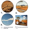 thumbnail image 3 of Designart "horizon Australia Outback Spectrum I" Landscapes Floater Framed Wall Decor, 3 of 7