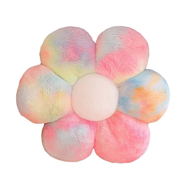 Txlixc Cojín de Piso con Flores, Lindo Cojín de Asiento en Forma de Flor Cojín de Felpa para decoración de Interiores y Exteriores Txlixc Moda
