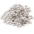 thumbnail image 2 of 100 piezas de espaciadoras de plata de plástico CCB con orificio grande para joyas de bricolaje 8mm Sunnimix Perlas espaciadoras CCB, 2 of 5
