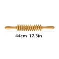 thumbnail image 4 of Soumake Wood Therapy Massage Stick Lymphatic Drainage Massager Anti Cellulite Fascia Massage Roller Full Body Muscle Relaxation Tool, 4 of 8