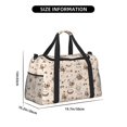 thumbnail image 3 of Balery Chicken With Floral Bolsa de Gimnasio para Mujeres, Bolsa de Viaje con Bolsillo Húmedo, Bolsa de Fin de Semana para Mujeres, Bolsa de Viaje Resistente al Agua, 3 of 7