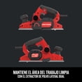 thumbnail image 4 of Cepillo Electrico para Madera 6.0Ah CRAFTSMAN CMEW300, 4 of 10