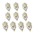 thumbnail image 2 of dianhelloya Nail Art Supplies 10Pcs/Set Nail Alloy Ornament Various Shape Non-Fading AB Coating Vintage Series Art Parts Charms Metal Accessories for Female, 2 of 8