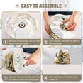 thumbnail image 5 of Little Leopard with Cactus Desk Lamp LED Table Nightstand Lamps with 3 Color Temperatures for Home Bedroom Living Room Decor 8x12, 5 of 8