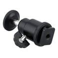 thumbnail image 4 of Amdohai Andoer Aluminium Alloy Mini Ball Head 1/4" Mount with Flash Shoe for DSLR SLR DC Camera Mini DV Monitor etc, 4 of 9