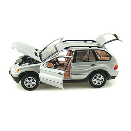 Bmw X5 Silver 1 18 Diecast Model Car By Motormax Walmart Canada
