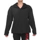 thumbnail image 4 of Chaqueta deportiva para exteriores de fibra de poliéster con carcasa blanda, abrigo de camuflaje cálido para acampar, color negro, talla L, 4 of 15