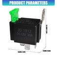 12V Car Relays With Builtin Fuses 30Amp Capacity Waterproof 4 Pin ...