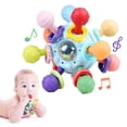 thumbnail image 1 of Juguetes para la dentición Sofaxgo Baby Sensory Montessori de 0 a 18 meses, 1 of 7