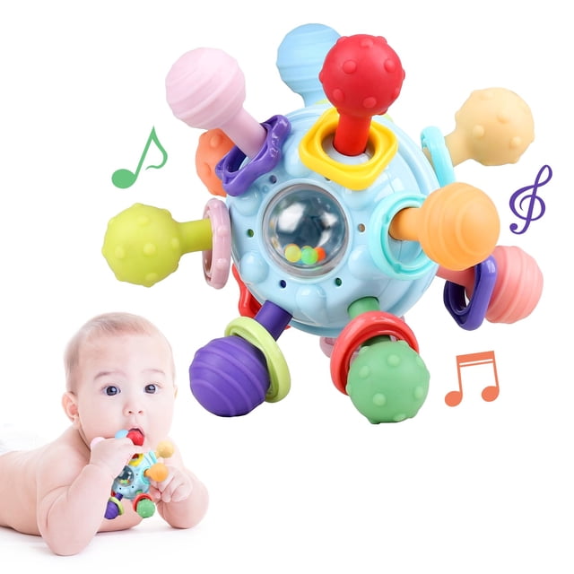 Juguetes para la dentición Sofaxgo Baby Sensory Montessori de 0 a 18 meses