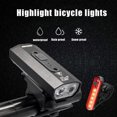 thumbnail image 1 of Agiferg USB Rechargeable Bicycle Light Cycling Light Flashlight Bicycle Accessories, 1 of 8