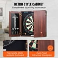 thumbnail image 4 of VEVOR Dartboard and Cabinet Set Official Size Complete Accessory Steel Tip Dart, 4 of 10