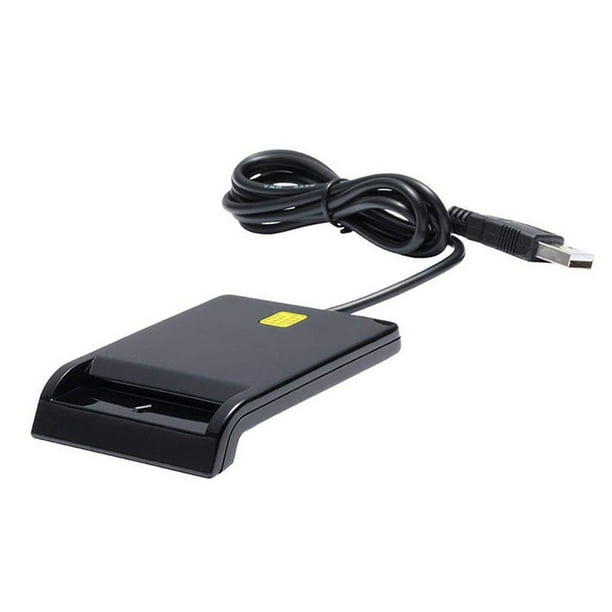 Type C Smart Card Reader Common Access CAC Card Reader for Sim/ATM/IC