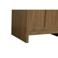 thumbnail image 5 of Elegant Kitchen and Bath Finnley 24 Inch Single Bathroom Vanity In Walnut Brown, 5 of 13