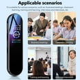 thumbnail image 4 of Mini Digital Voice Recorder Dictaphone - 1-Button Recording, Dual Mic Noise Cancellation, 24hr Continuous Recording, Password Protection & MP3 Player with 6 EQ Modes, 4 of 15