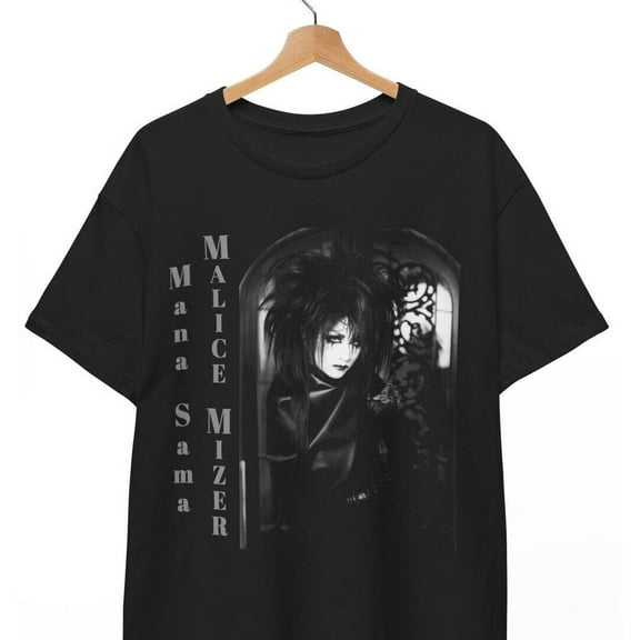 Mana Sama Malice Mizer T-shirt, Moi Dix Mois ,Visual Kei, Goth Music Unisex Tee