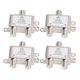 thumbnail image 1 of Splitter Coaxial Digital 2 en forma, Rendimiento Mejorado Instalación Fácil RG6 Compatible de 5 A 2400MHz Splitter de cable Coaxial para TV para Internet, 1 of 7