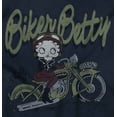 thumbnail image 2 of Betty Boop Cartoon Traveling Biker Tank Top Tee Shirt Women Brisco Brands S, 2 of 5