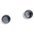 thumbnail image 3 of AMLESO 12 Sets Leather Kumihimo Clasp Jewelry Making Findings Black 17x5mm, 3 of 8