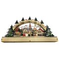 thumbnail image 2 of Inicio Navidad Puente de Modelo Village Luz Calendario Adornos, 2 of 9