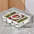 Tanuke Food Storage Bins Clearance! Refrigerator Crisper Box With Lid