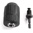 thumbnail image 1 of Taladro Sin Llave de 1/2 Pulgada Taladro de Mandril Adaptador de Mandril para Destornillador de  ConexióN RáPida, 1 of 1