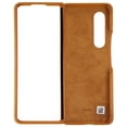 thumbnail image 3 of Funda Premium de Cuero para Samsung Galaxy Z Fold 3 – Color Camello, 3 of 3