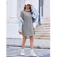 thumbnail image 5 of Ekouaer Night Gowns for Adult Women Plus Size Nightgowns Cotton Night Shirts for Women Sleep Shirt, 5 of 6