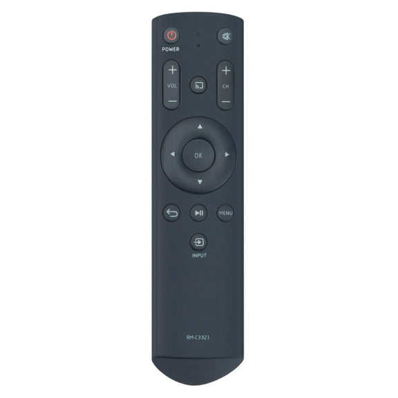 RM-C3321 Replaced Remote for JVC TV LT-55MA875 LT-43MA875 LT-49MA875 LT-65MA875
