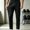 Black, variant on Mens Hiking Pants Lightweight Quick Dry Workout Joggers with Zipper Pockets Breathable Athletic Trousers Black L