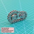 thumbnail image 3 of Amdohai Metal Gear Bicycle Chain Decompression Fingertip Chain Gear Chain Decompression Toy (color 4), 3 of 8
