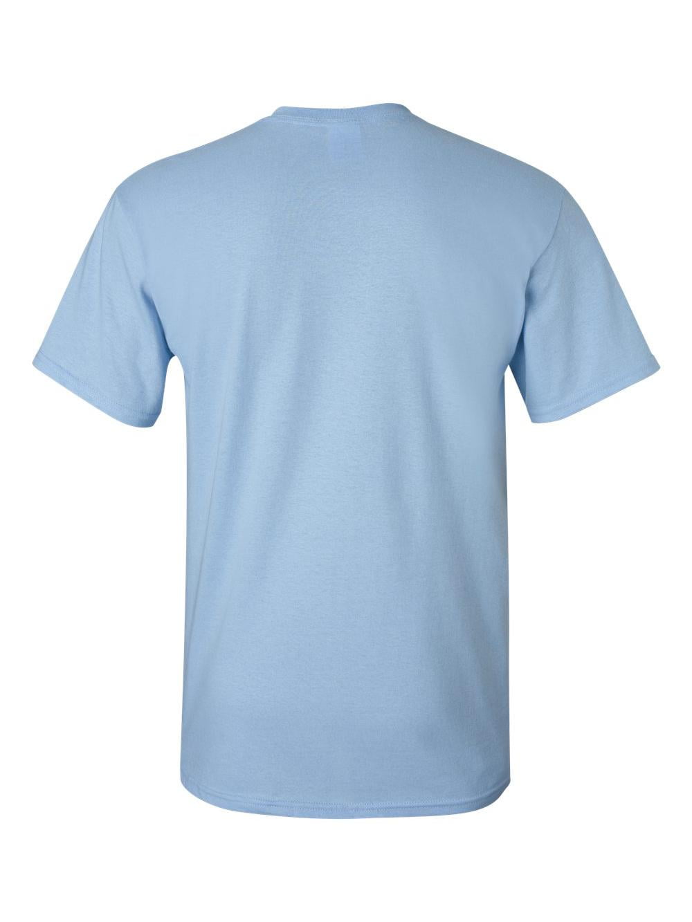 Gildan Adult Heavy Cotton T-Shirt, Light Blue, Size 2XL, 100