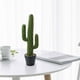thumbnail image 5 of Flor artificial artificial, bonsái de cactus tropical, decoración creativa, decoración del hogar, plantas en macetas, 5 of 5