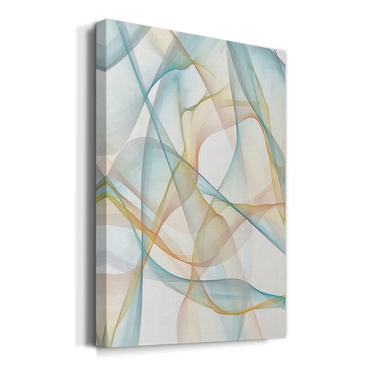 Curves and Waves III Premium Gallery Wrapped Canvas - Ready to Hang