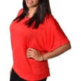 thumbnail image 2 of Women's Banded Dolman Top, 2 of 3